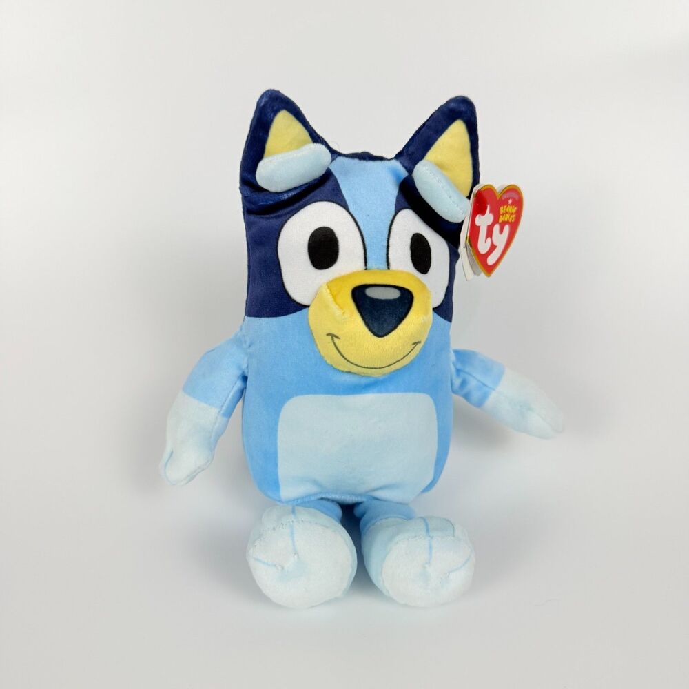 TY Disney Bluey Blue Heeler Dog 6 Plush